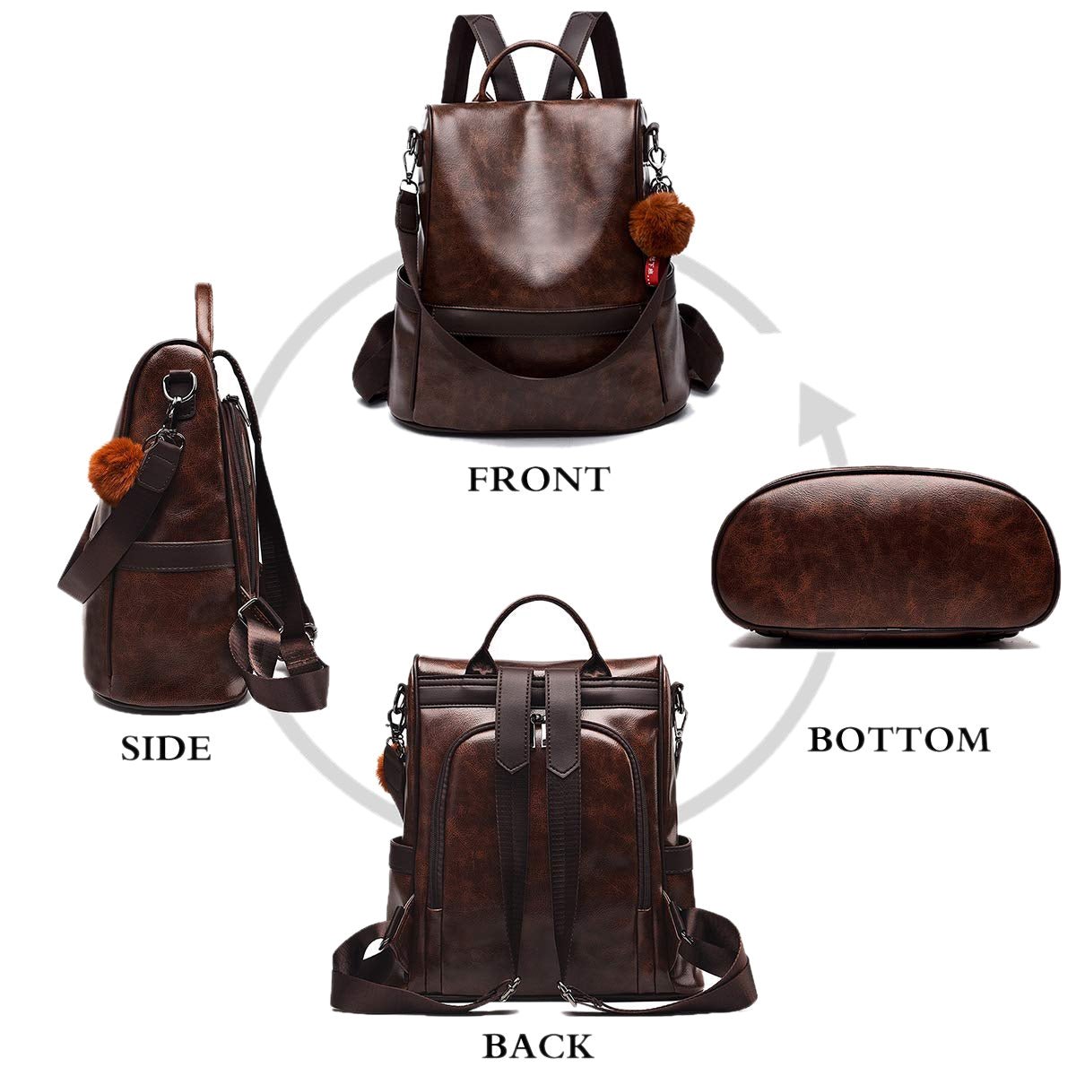 Vintage Backpack Women