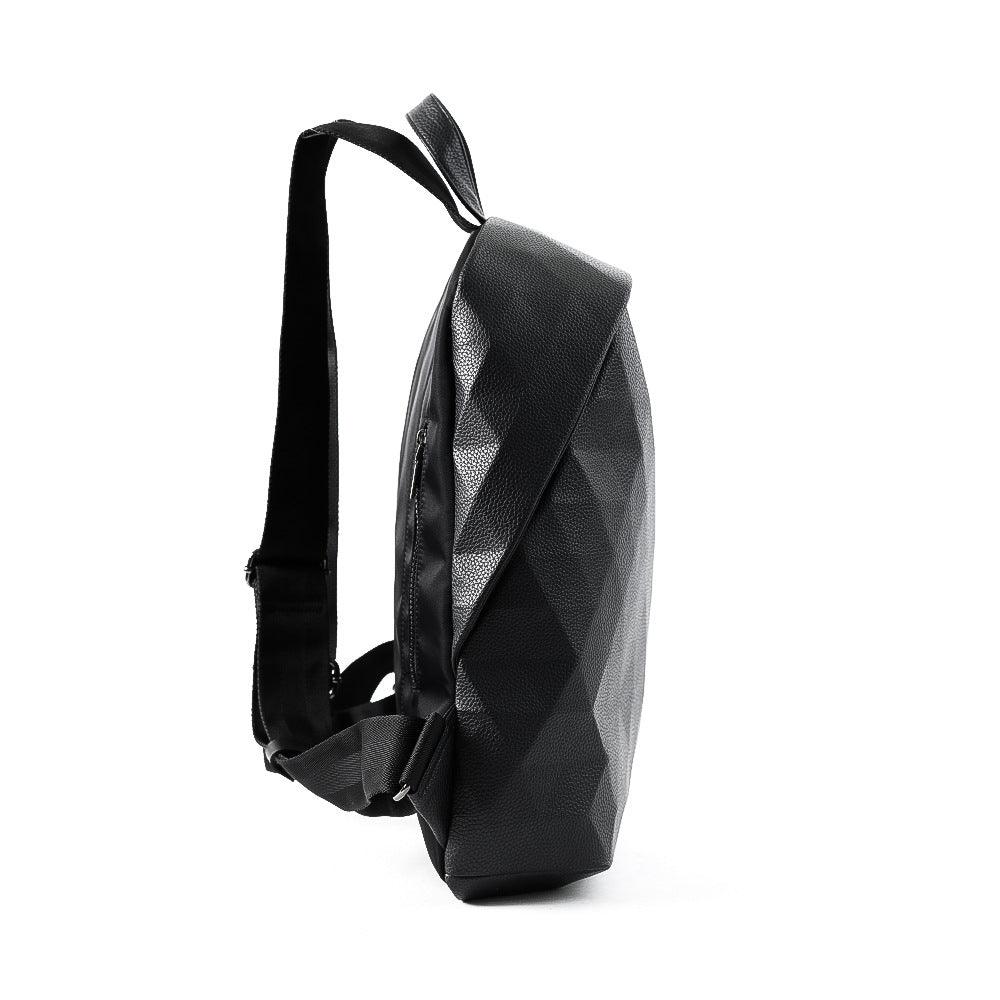 Foldable geometric backpack