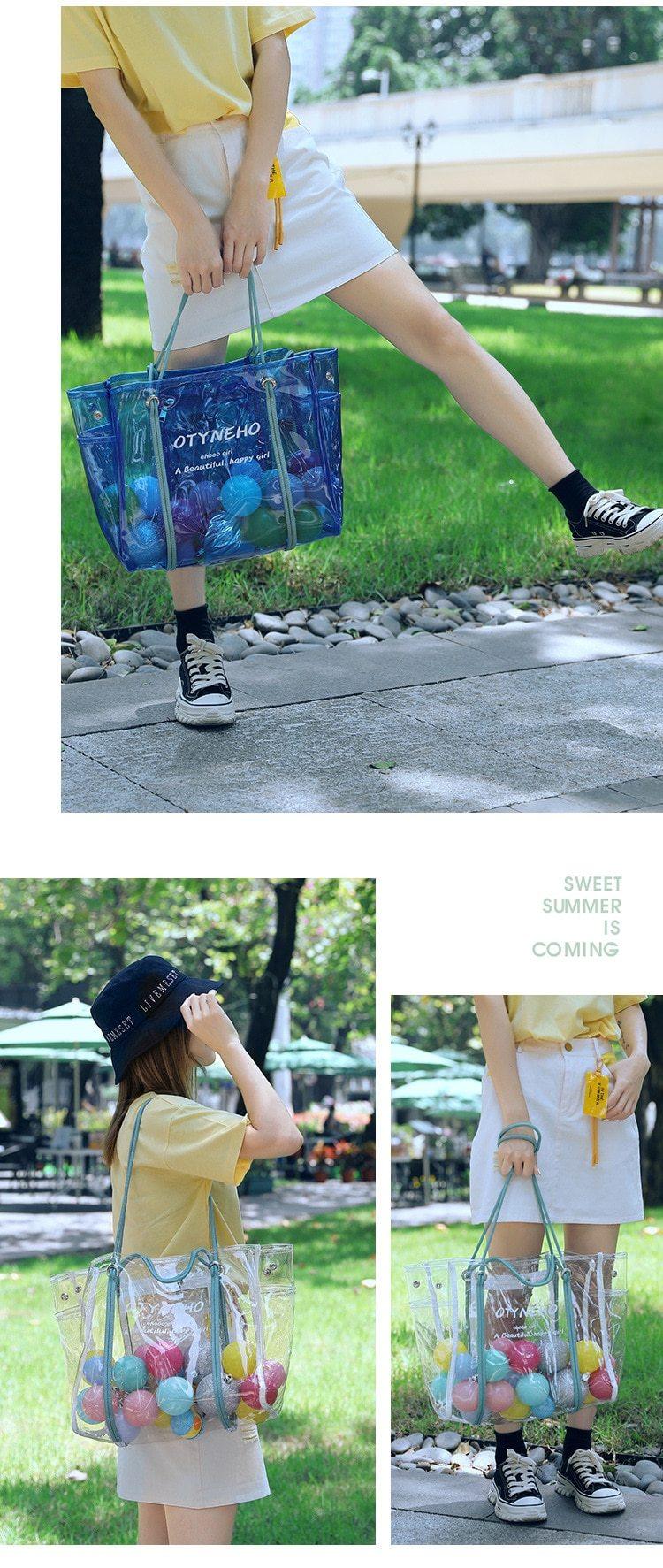 Transparent Summer Jelly Shoulder Bag