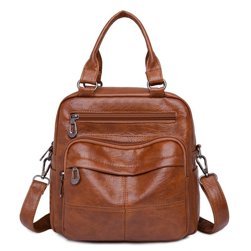 Durable Leather Women's Backpack for Everyday Use