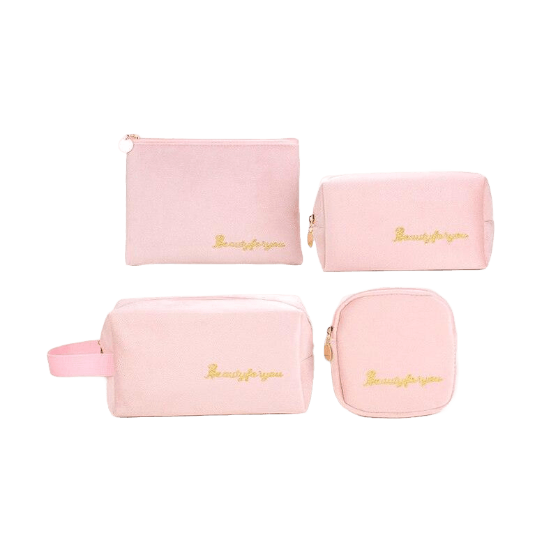 Velvet Cosmetic Bags set