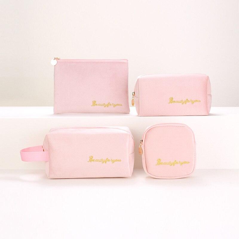 Velvet Cosmetic Bags set