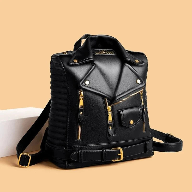 Premium Leather Backpack: Stylish and Functional