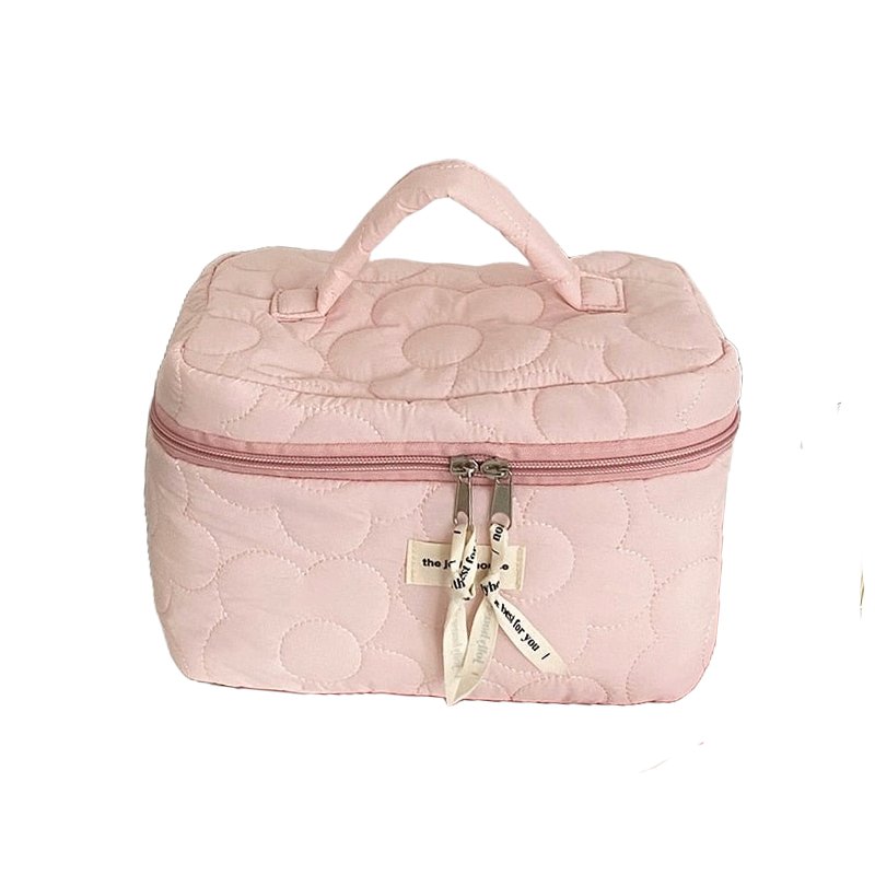 Cute Fluffy Marshmallow Cosmetic Bag