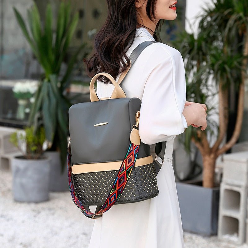 Chic Anti-Theft Oxford Bag for Women