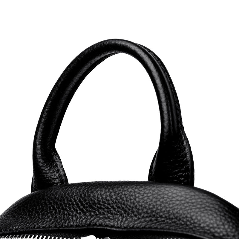 Elegance in Motion: Genuine Leather Women's Backpack