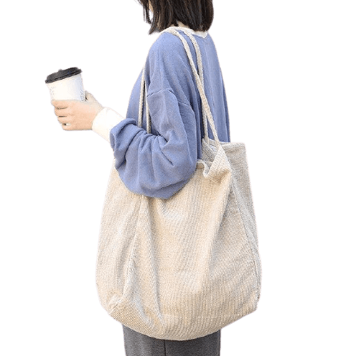 Fashion Corduroy Shoulder Bag