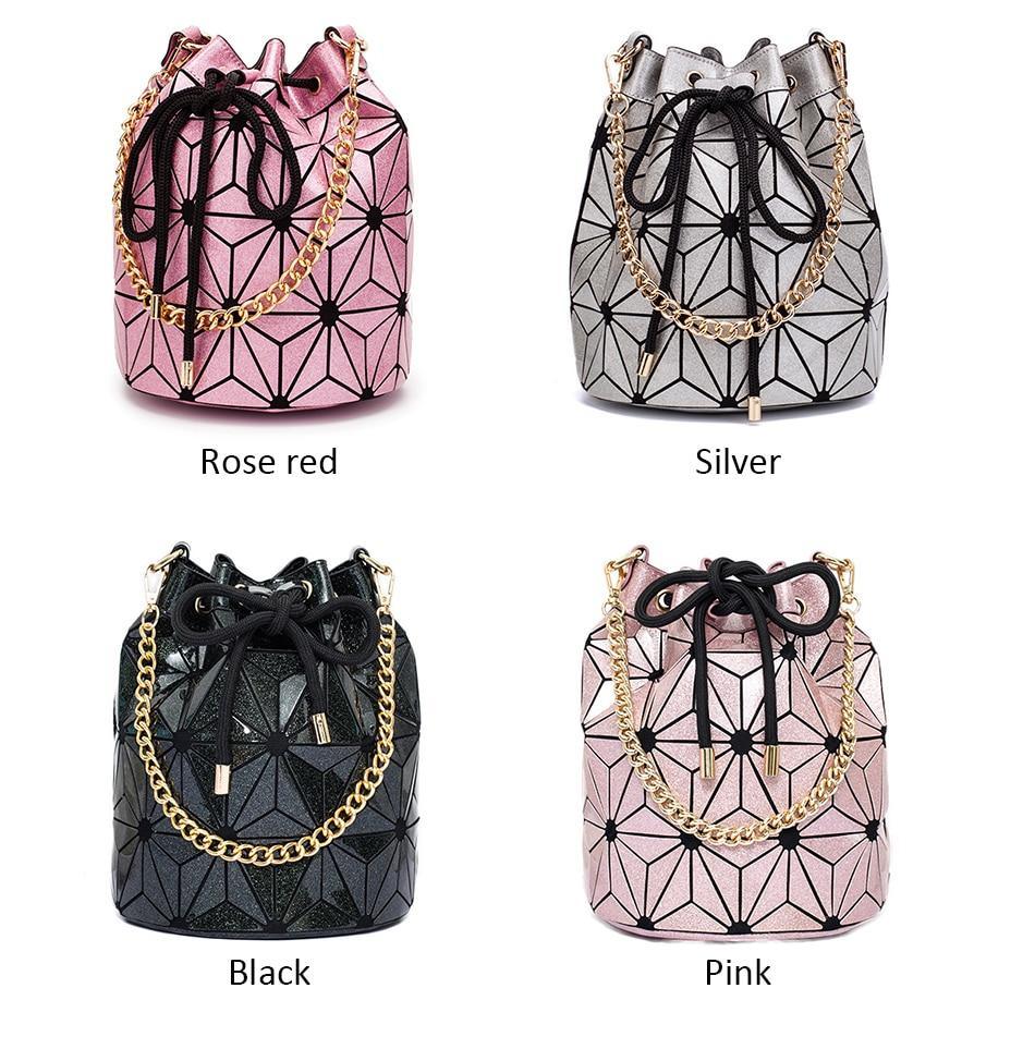 Lola bucket bag geometric