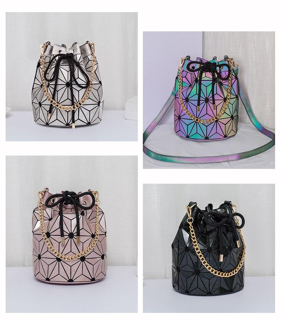 Lola bucket bag geometric