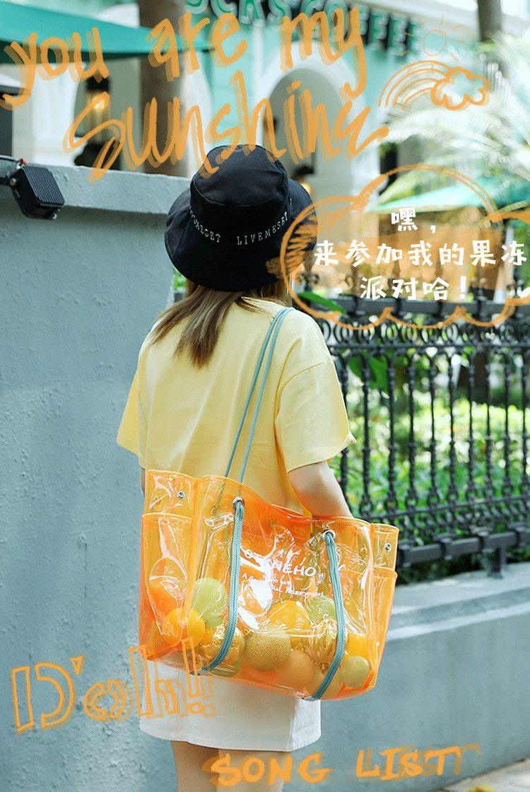 Transparent Summer Jelly Shoulder Bag