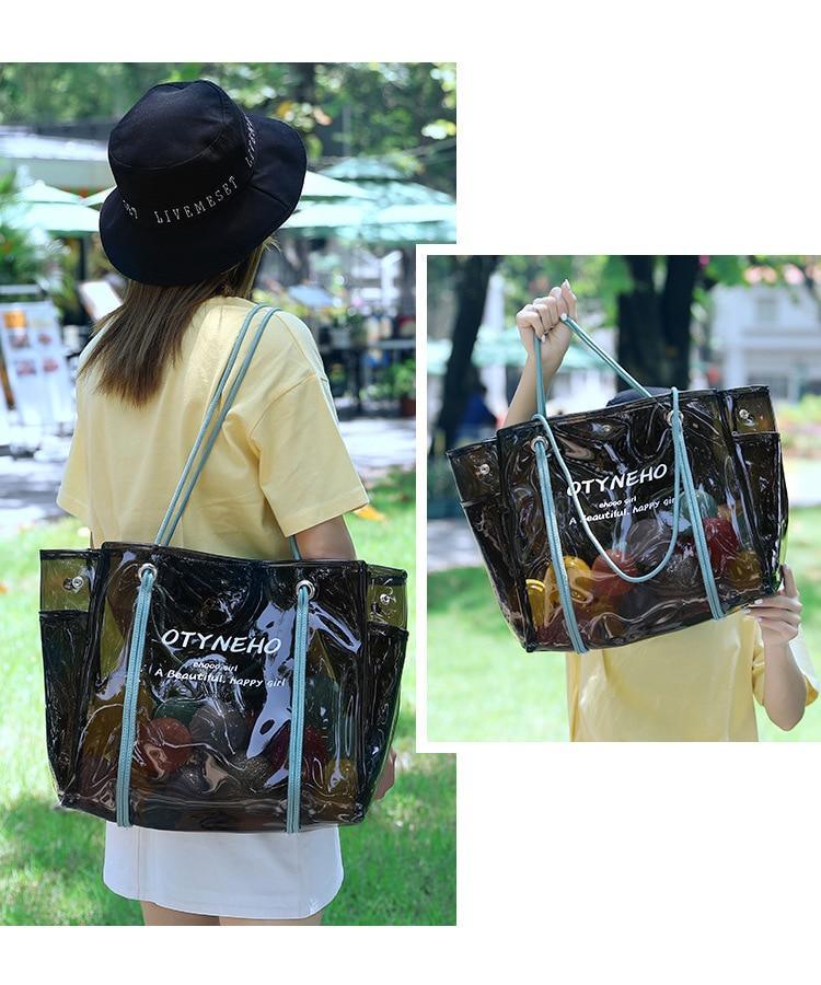 Transparent Summer Jelly Shoulder Bag