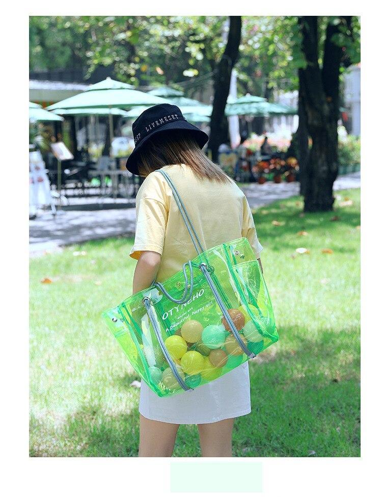 Transparent Summer Jelly Shoulder Bag