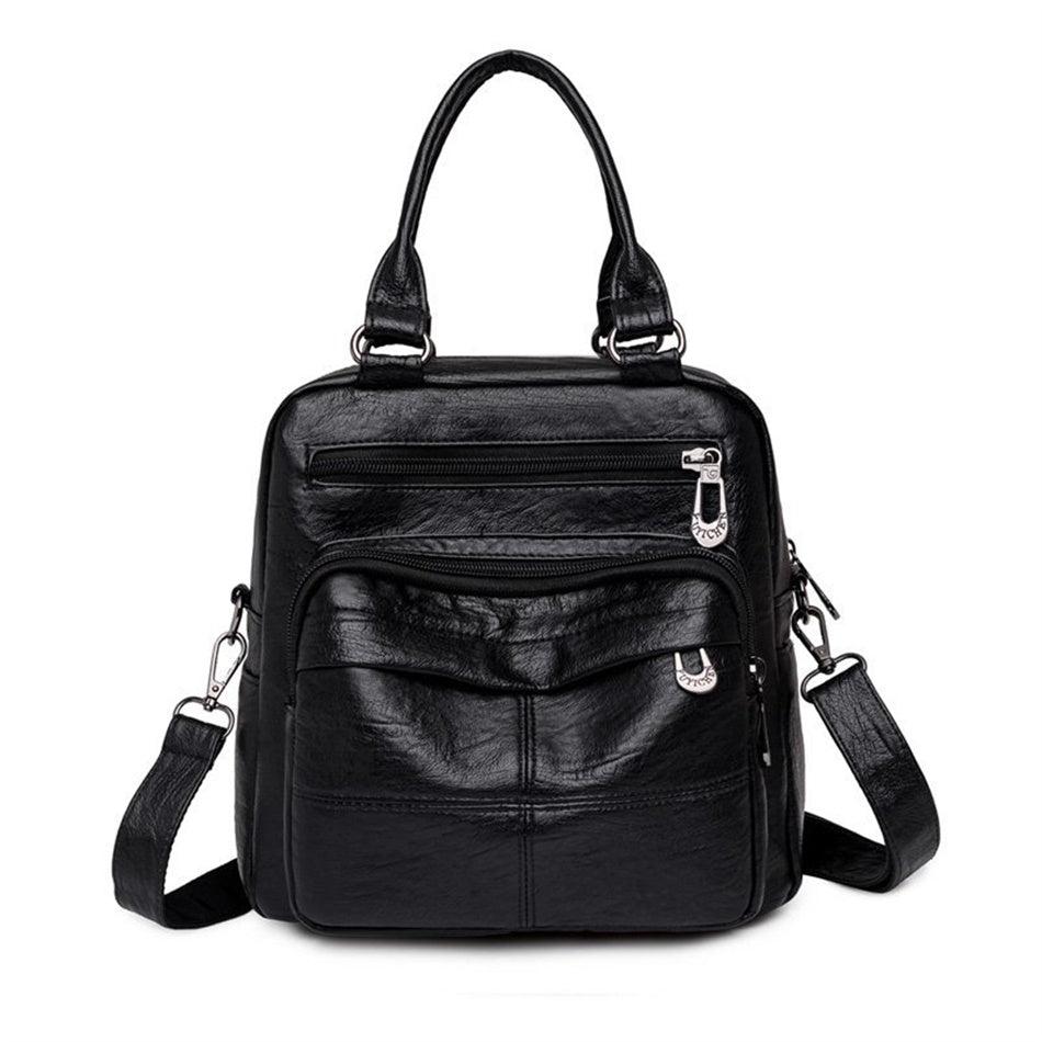 Durable Leather Women's Backpack for Everyday Use